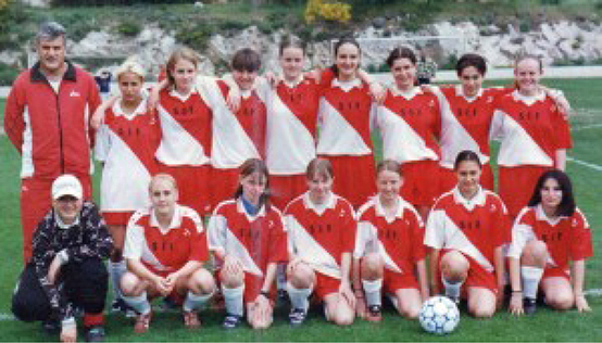 Les jeunes championnes de France